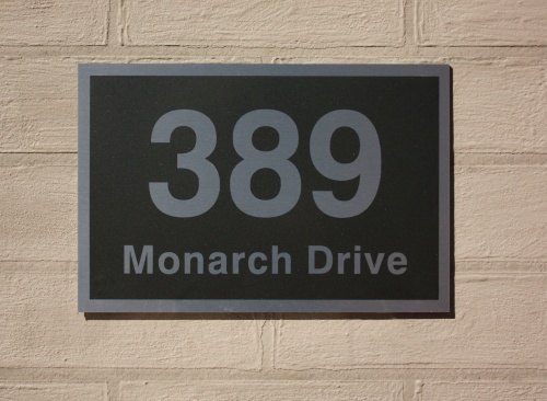 Aluminium Address Plaques - Image 3