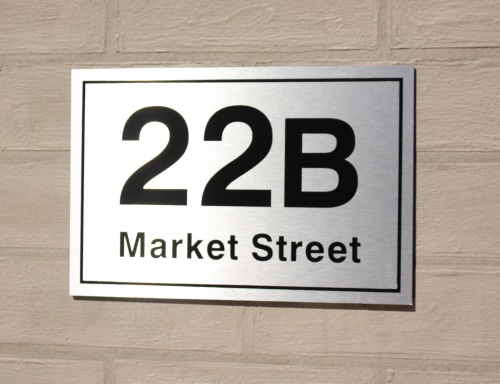 Aluminium Address Plaques - Image 7