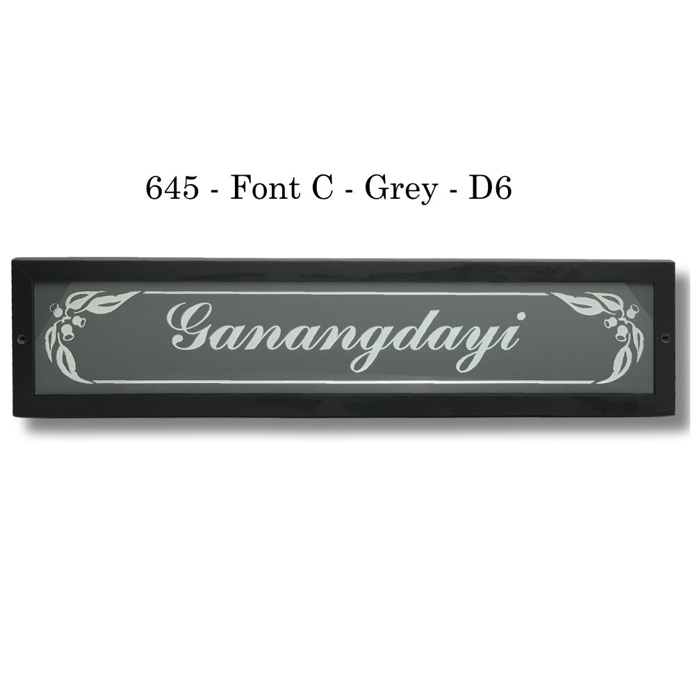 Black Timber House Signs - Image 3