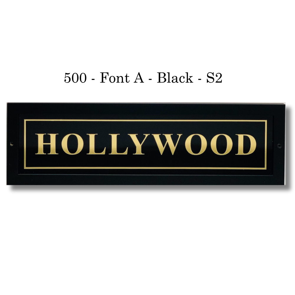 Black Timber House Signs - Image 5