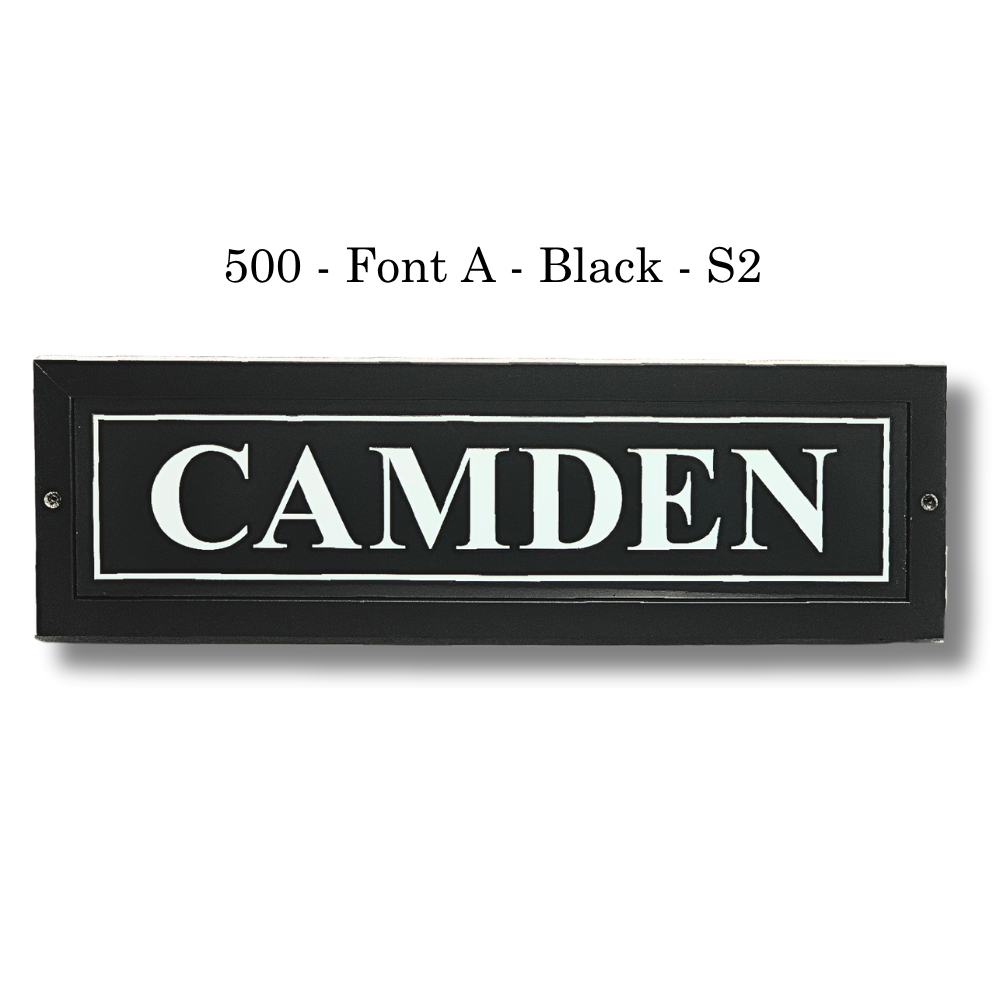 Black Timber House Signs - Image 10