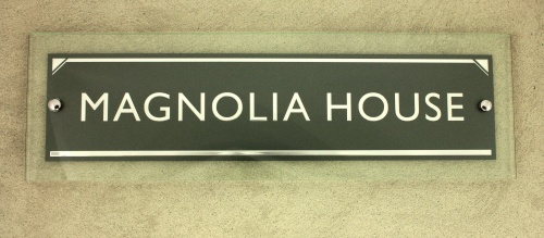 Polished Glass House Signs - Image 8