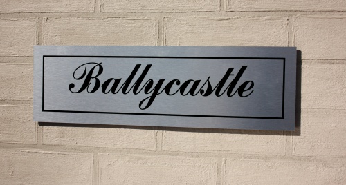 Aluminium House Signs - Image 6