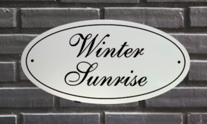 Large Painted Signs
