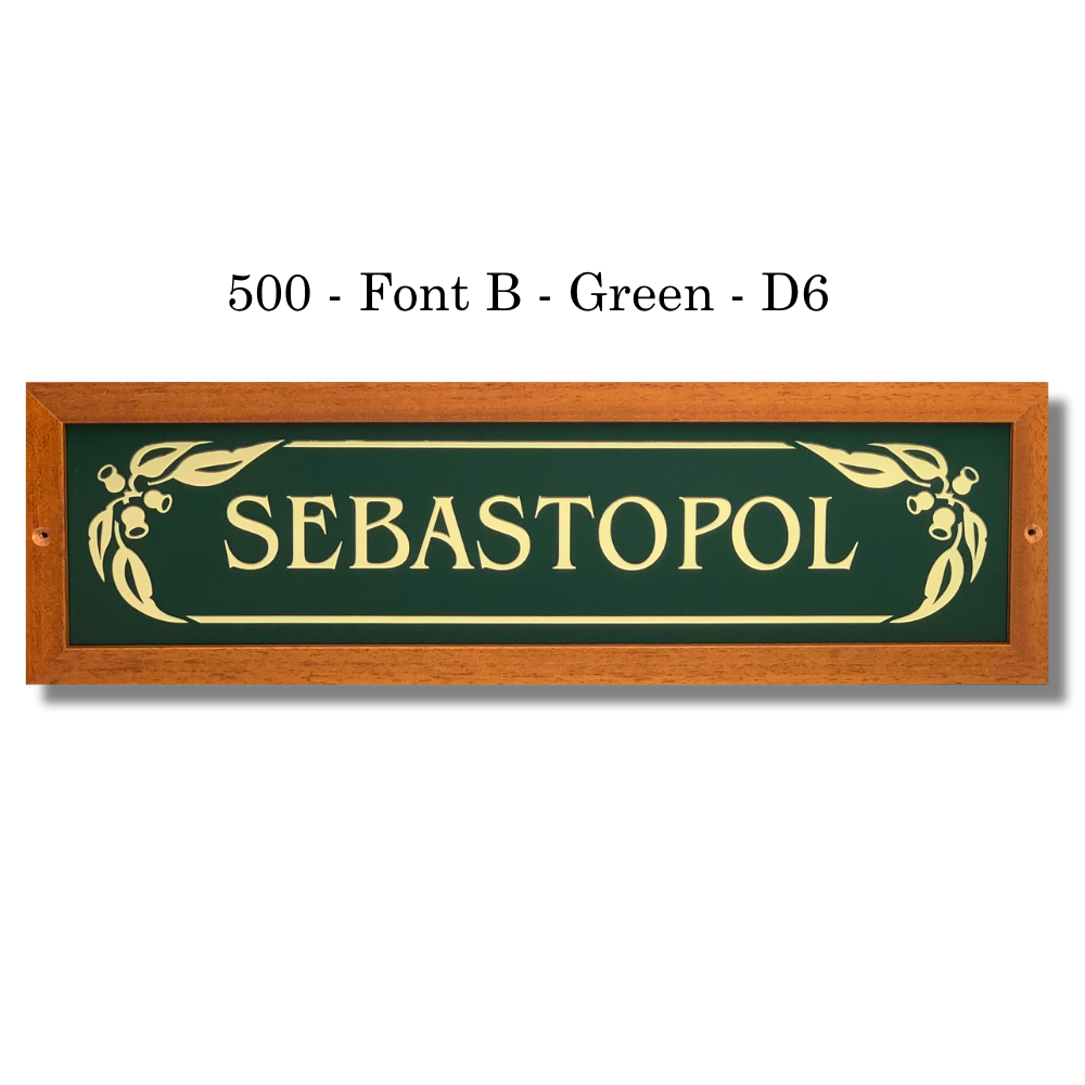 Timber Frame House Signs - Image 6