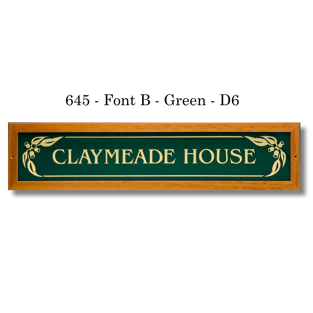 Timber Frame House Signs - Image 5