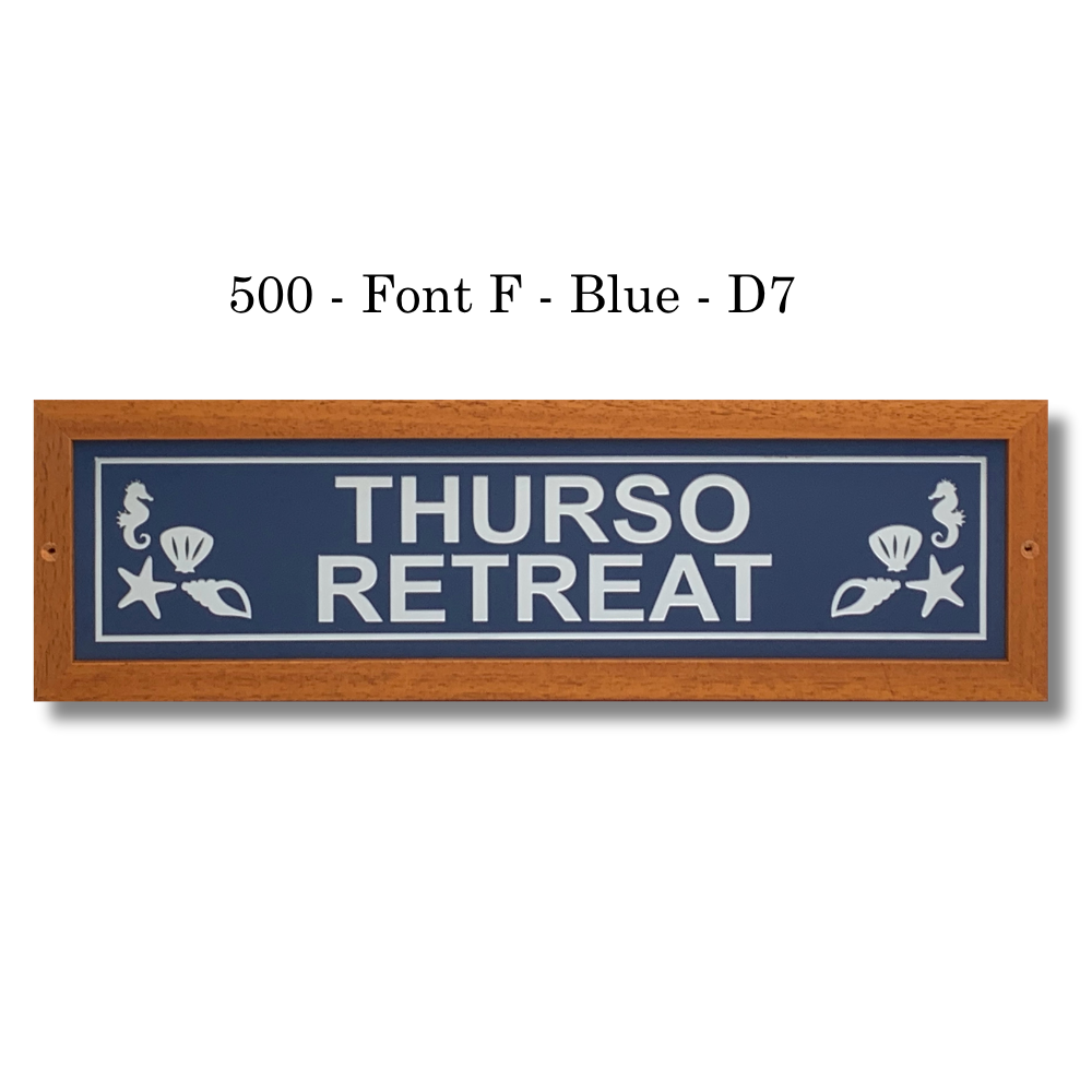 Timber Frame House Signs - Image 4