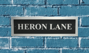 Aluminium House Signs