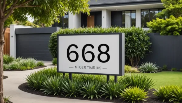 Designing Personalised House Signs: Balancing Style and Functionality - Sign Artist